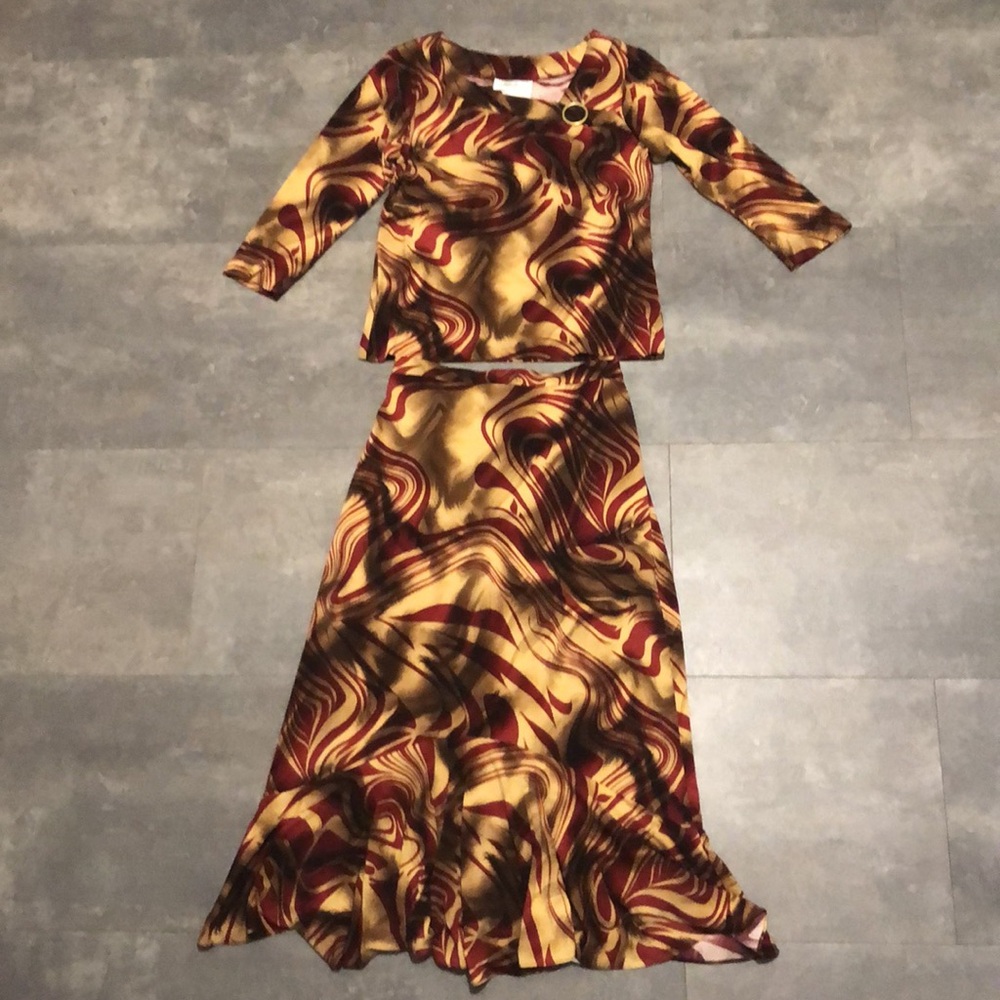 Frederick Alexander Two Piece Dress Set, NWT, Size S